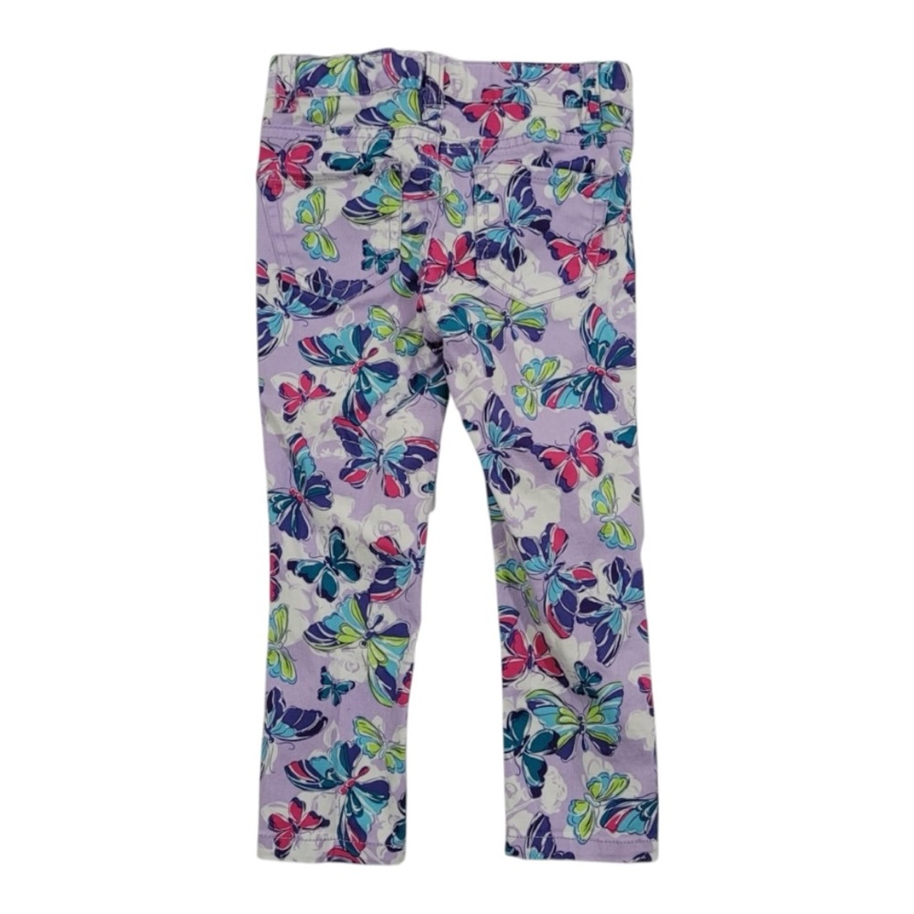 6/$20  Children’s Place Girls 3T Multicolor Butterfly Pants